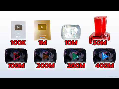 ALL YouTube Play Buttons!