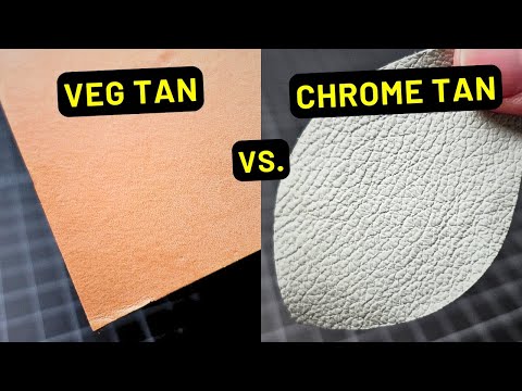 Veg Tan vs Chrome Tan Leather: A Detailed Look