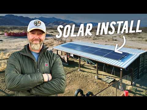 Off-Grid Solar Made SIMPLE: Container Home Power System Install