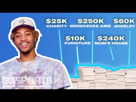 How Kelly Oubre Jr. Spent His First $1M in the NBA | My First Million | GQ Sports