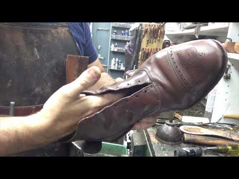 Allen Edmonds Fifth Street boot Restoration #136