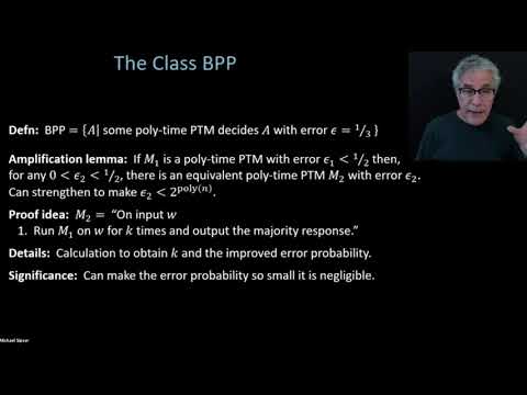 23. Probabilistic Computation, BPP