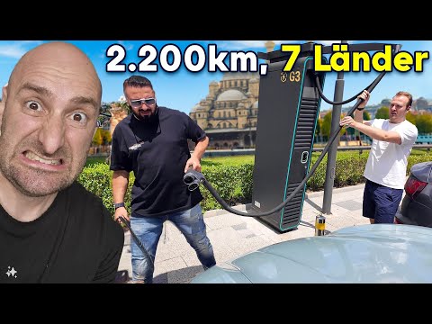 STUTTGART-ISTANBUL im E-Auto: Tränen, Omas, Freude, Wut & Verblüffung