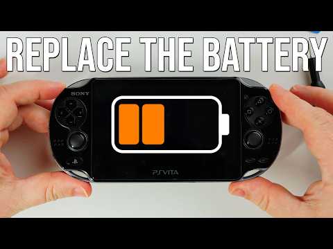 PlayStation Vita 1000 OLED Battery Replacement 