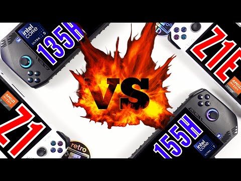 What HAPPENED?!?! MSI Claw 155H vs 135H vs ROG Ally Z1 & Z1 Extreme // Benchmarks & PC Gaming