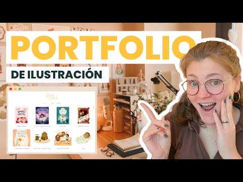 Cómo hacer tu PRIMER PORTFOLIO de ILUSTRACIÓN 🎨 consigue trabajo SIN EXPERIENCIA ✷ Laia Roca Art