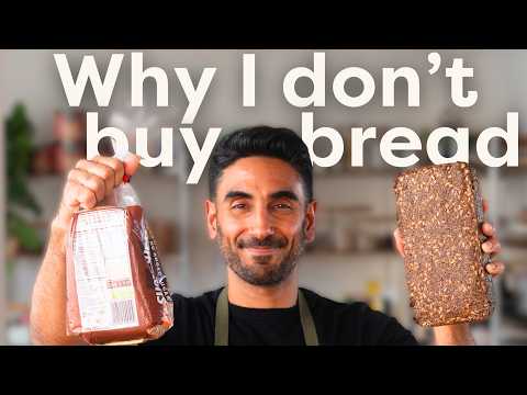 My 4-ingredient high-protein bread you can prep in 10 minutes