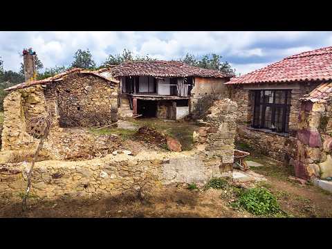 4 YEARS TIMELAPSE | Renovating an Abandoned Stone House