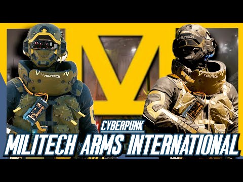 The Shady Story Behind The Militech Corporation | Cyberpunk 2077 Lore