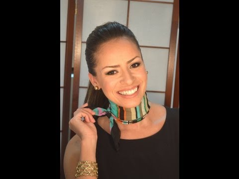 Tutorial com 6 Formas de amarrar um lenço