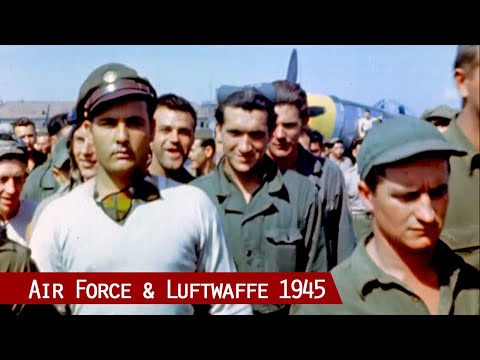 Luftwaffe gegen Airforce - Messerschmitt ME-262 gegen P-47 Thunderbolt und P-38 Lightning (1945)