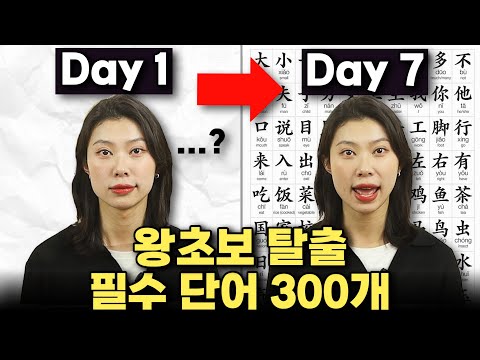 ✅hsk3급 필수 중국어 300개ㅣ7일 동안 틀어만 두세요