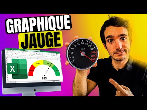 Créer un GRAPHIQUE JAUGE interactif sur EXCEL en moins de 10 minutes ! (2 TUTOS COMPLETS)