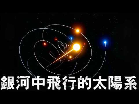 太陽系在銀河系中是怎麼移動的？