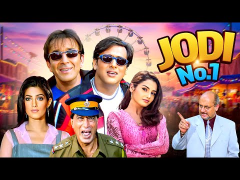 🌟 Jodi No. 1 | Govinda, Sanjay Dutt | 4K Superhit Bollywood Movie | Full Comedy Film