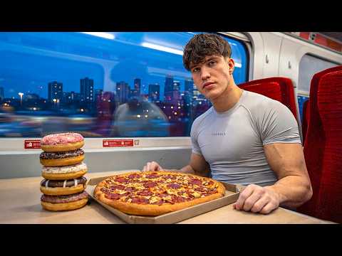 10,000 Calorie Challenge On A Train