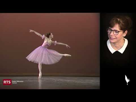 Darcey Bussell reacts to her Prix de Lausanne performance