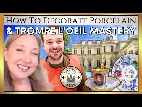 How to Decorate Porcelain Like Limoges Masters | Luxury Shopping in PARIS & Musée Marmottan MONET