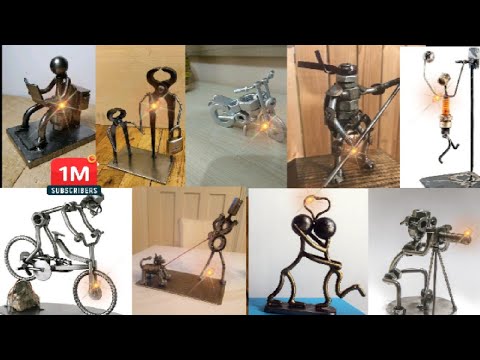 ⛔Ideas with Metal that are extremely at another Level, sculptures with nuts▶️121