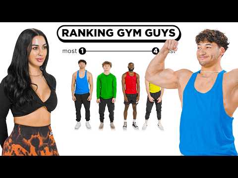 Ranking 4 Gym Bros By Attractiveness