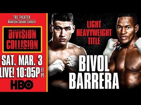 BIVOL - BARRERA | ARCHIVE 2018 | Мир бокса