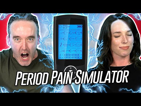 Irish People Try A Period Pain Simulator