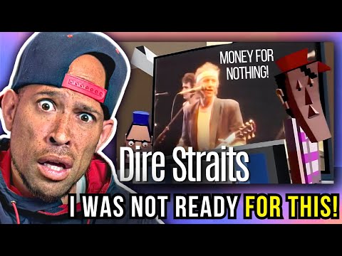 Rapper FIRST time REACTION to Dire Straits - Money For Nothing! WOW,, this is so....