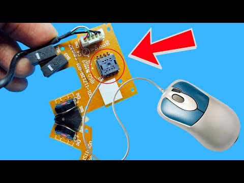 Turn a Broken Optical Mouse into a Home Laser Security System
