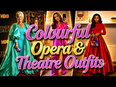 Theatre and Opera Outfits -Colourful Outfits Only