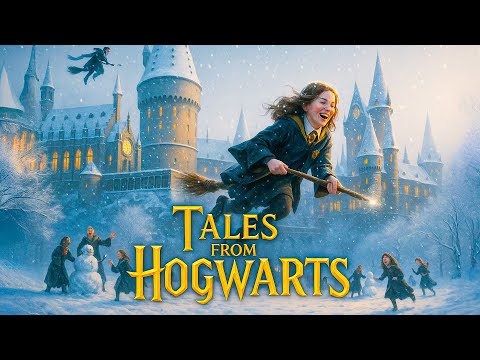 Magical Snow Days: Winter Wonders at Hogwarts | Harry Potter ASMR for Sleep