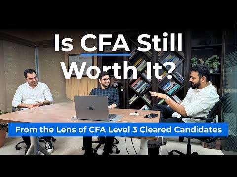 CFA Level 3 Cleared Candidates Share What No One Tells You about CFA | Ask FinTree #39