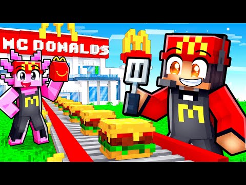 We Opened Our Own McDonalds in Minecraft!