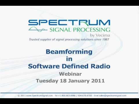 Beamforming in Software Defined Radio