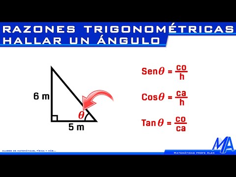 Trigonometric ratios | Finding an ANGLE