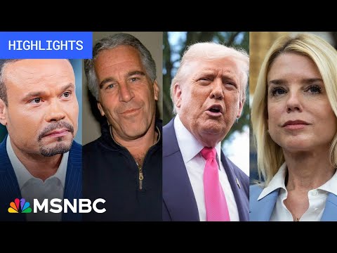 The Epstein Files SCANDAL: Watch the TIMELINE as it aired on MSNBC