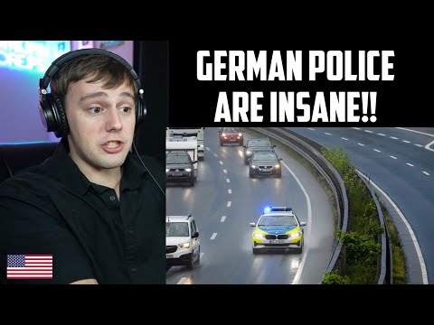 American Reacts to A Day with German Autobahn Police