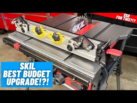 Skil is STILL the BEST Beginner Saw And Just Got BETTER!!!  ||  TSO Budget TS6307-00 Fence Upgrade