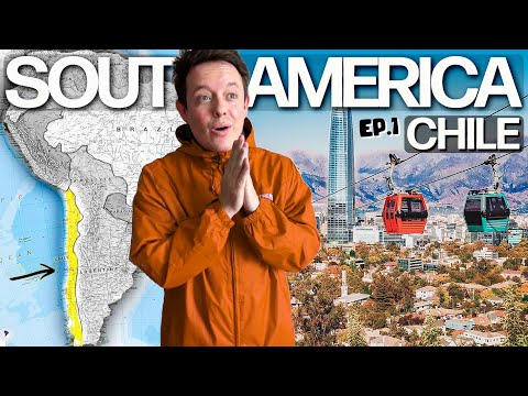 My FIRST TIME in SOUTH AMERICA | Ep1: Santiago ๐จ๐ฑ CHILE