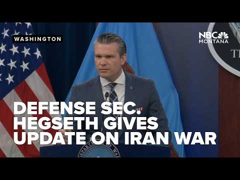 Hegseth vows to 'finish this' in Iran war, calling mission decisive and focused