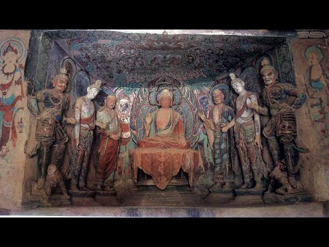 莫高窟特窟45窟硬核讲解，特窟攻略，超美塑像