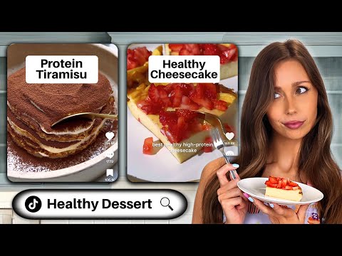 I Tested the MOST VIRAL Healthy Dessert TikTok Recipes
