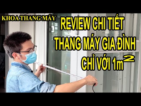 Review Thang Máy Gia Đình Chỉ Với 1 Mét Vuông Và Giá Thang Máy Gia Đình Loại Nhỏ
