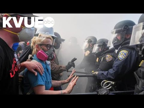 Protests intensify in Los Angeles after President Trump deploys hundreds of National Guard troops