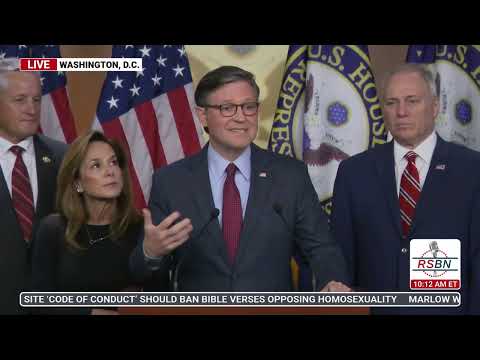 WATCH: Speaker Johnson and GOP Leadership Press Conference - 10/22/25
