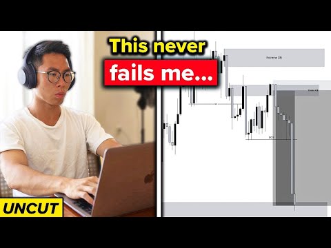 How I Find the BEST Entry for My Trades | Uncut Trading EP3