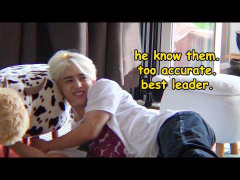 proof that scoups knows his members really well 😎 | funny moments