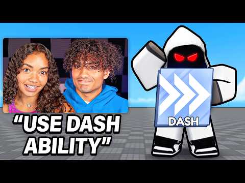 My LITTLE SISTER Chooses My Abilities In Blade Ball