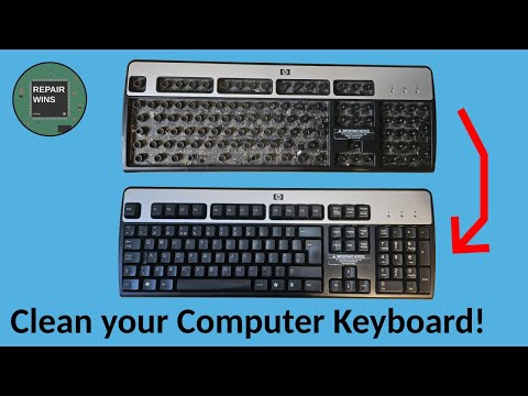 How to Clean your Computer Keyboard - Almost Like New!