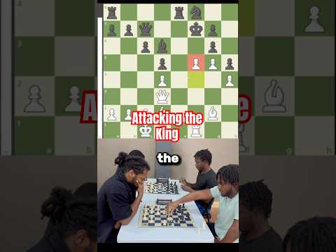 Attacking the king #chess #chesstips #chesstricks