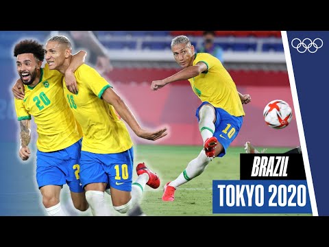 What a finish! 🔥 Every Brazil Goal at Tokyo 2020 🇧🇷⚽️